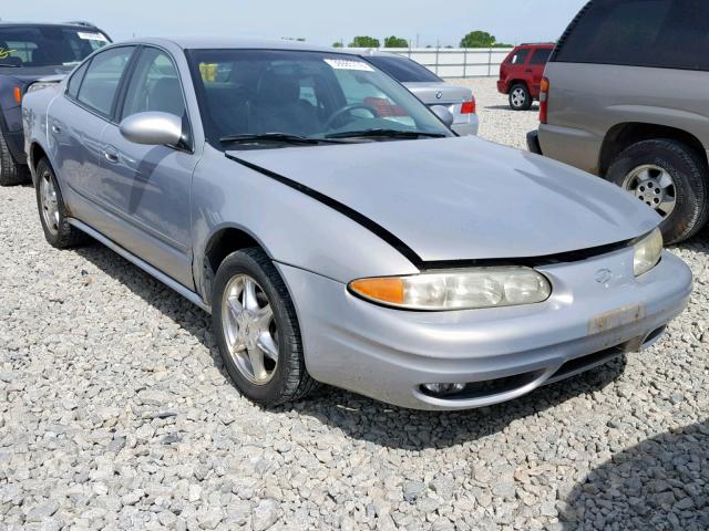 1G3NF52E5YC313081 - 2000 OLDSMOBILE ALERO GLS SILVER photo 1