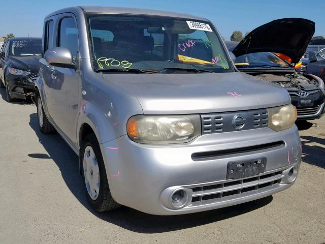 JN8AZ2KR1AT151645 - 2010 NISSAN CUBE BASE SILVER photo 1