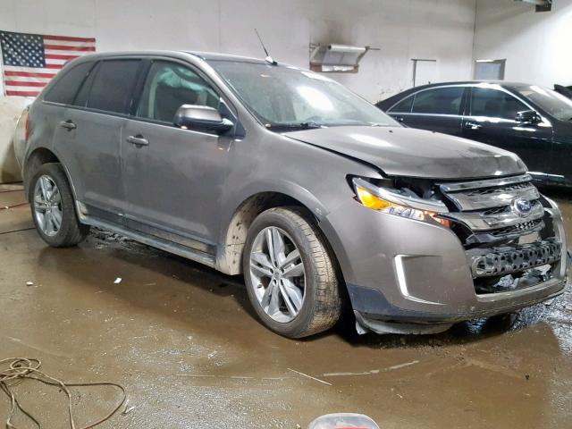 2FMDK3J9XDBA69997 - 2013 FORD EDGE SEL TAN photo 1