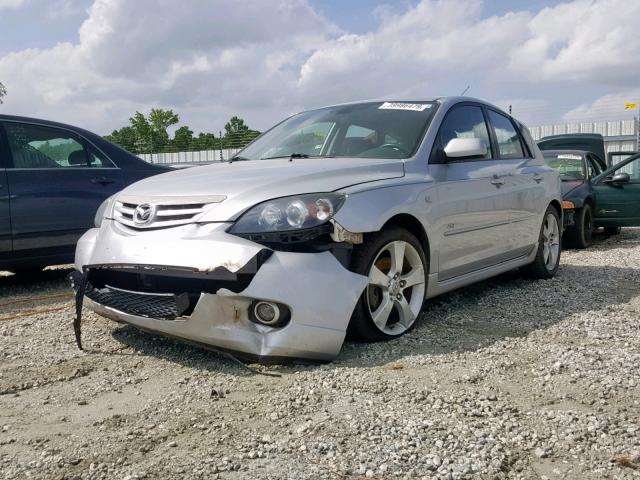 JM1BK343061537575 - 2006 MAZDA 3 HATCHBAC SILVER photo 2