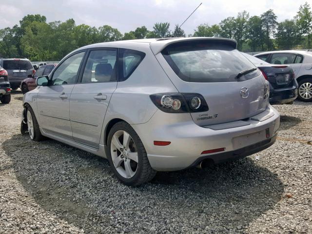 JM1BK343061537575 - 2006 MAZDA 3 HATCHBAC SILVER photo 3