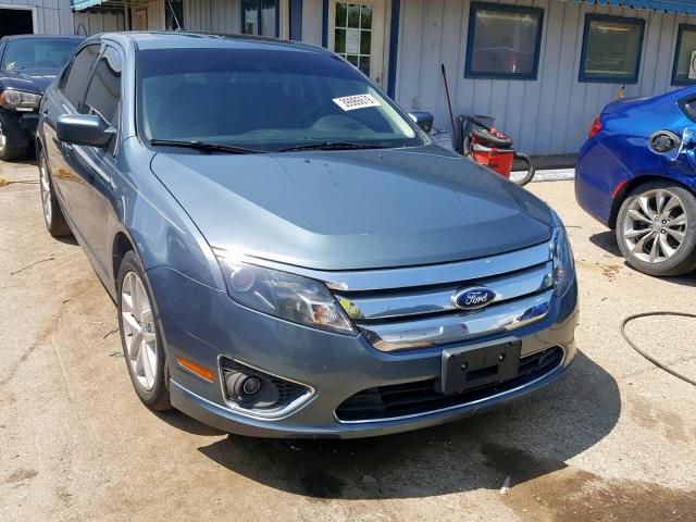 3FAHP0JA4CR135580 - 2012 FORD FUSION SEL TEAL photo 1