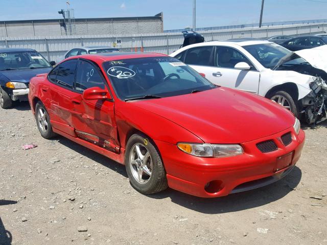 1G2WP52K41F268294 - 2001 PONTIAC GRAND PRIX RED photo 1