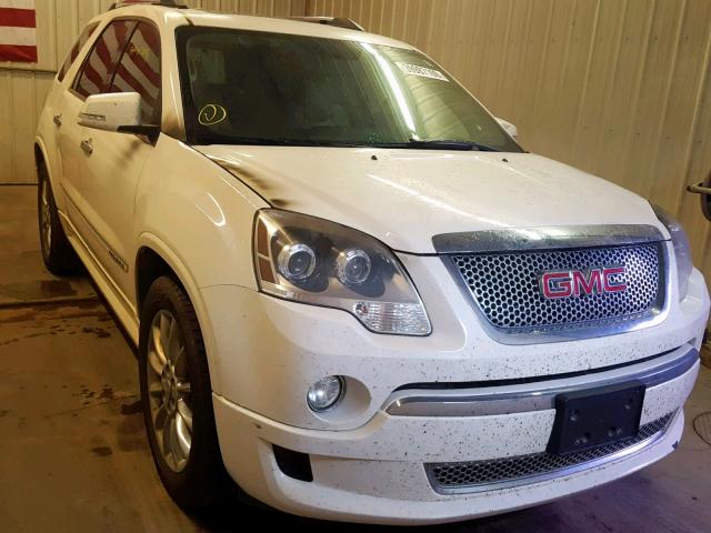 1GKKVTEDXCJ360595 - 2012 GMC ACADIA DEN WHITE photo 1