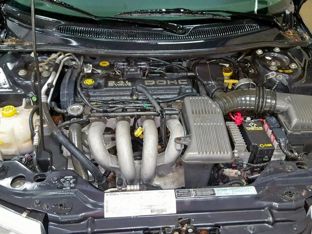 1P3EJ46X4WN256457 - 1998 PLYMOUTH BREEZE BAS CHARCOAL photo 7