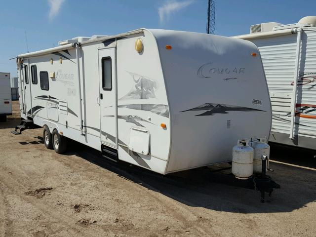 4YDT29R288V501715 - 2008 KEYSTONE COUGAR WHITE photo 1