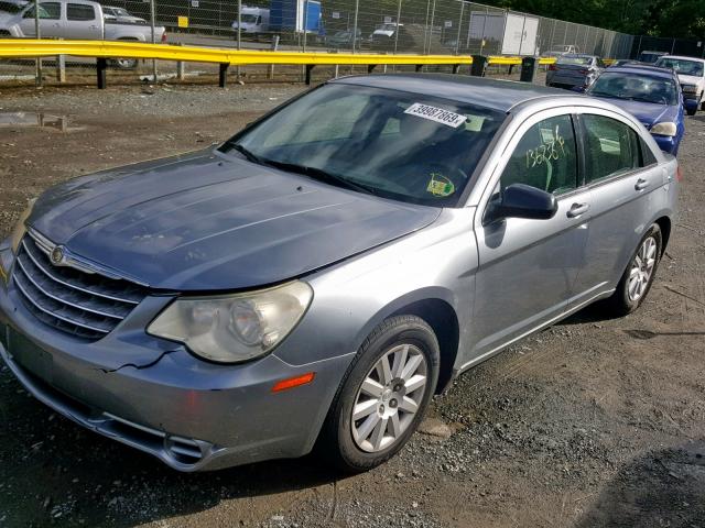 1C3LC46J78N284760 - 2008 CHRYSLER SEBRING LX BLUE photo 2