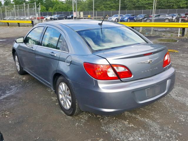 1C3LC46J78N284760 - 2008 CHRYSLER SEBRING LX BLUE photo 3