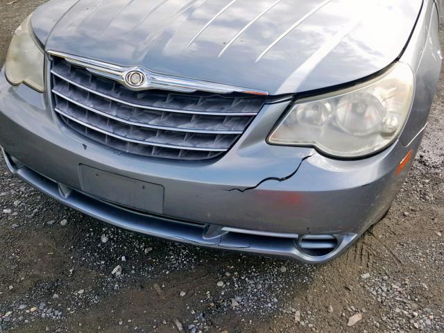 1C3LC46J78N284760 - 2008 CHRYSLER SEBRING LX BLUE photo 9