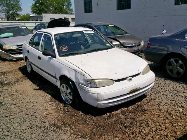 1Y1SK5284XZ416475 - 1999 CHEVROLET GEO PRIZM WHITE photo 9