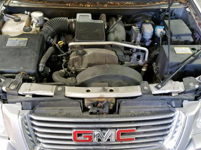 1GKDT13SX82240947 - 2008 GMC ENVOY SILVER photo 7