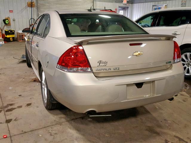 2G1WC5E33C1178858 - 2012 CHEVROLET IMPALA LTZ GOLD photo 3