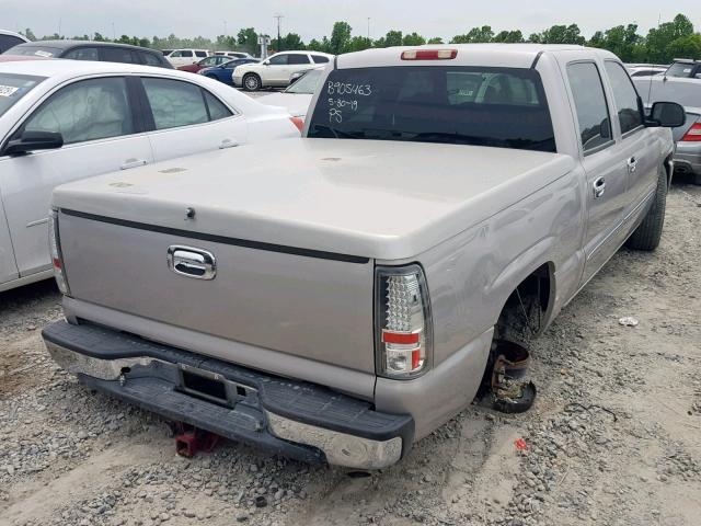 2GTEC13T451108965 - 2005 GMC NEW SIERRA SILVER photo 4