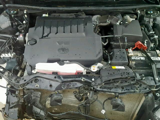 4T1BK1EB0JU280463 - 2018 TOYOTA AVALON XLE BLACK photo 7