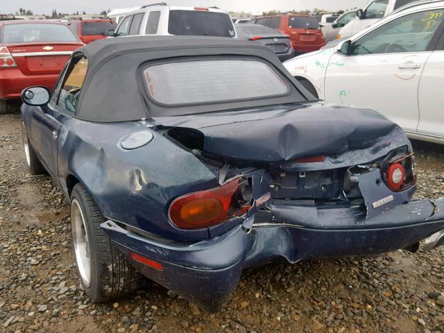 JM1NA3538R0510990 - 1994 MAZDA MX-5 MIATA BLUE photo 3