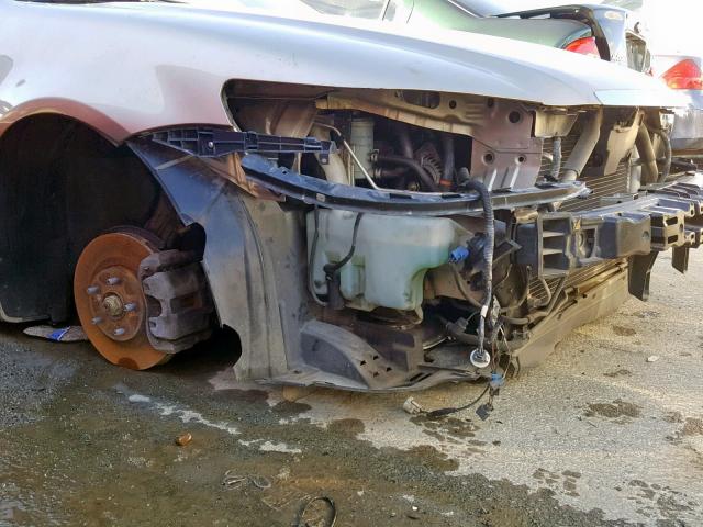 19UUA66276A036265 - 2006 ACURA 3.2TL GOLD photo 9