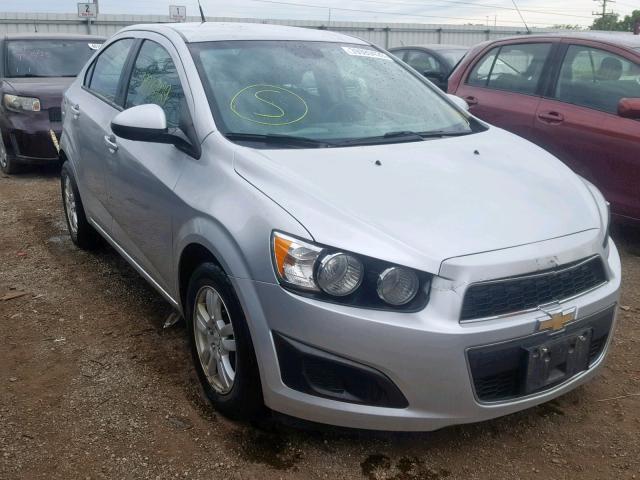 1G1JA5SH8C4222874 - 2012 CHEVROLET SONIC LS SILVER photo 1