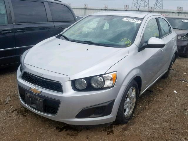 1G1JA5SH8C4222874 - 2012 CHEVROLET SONIC LS SILVER photo 2