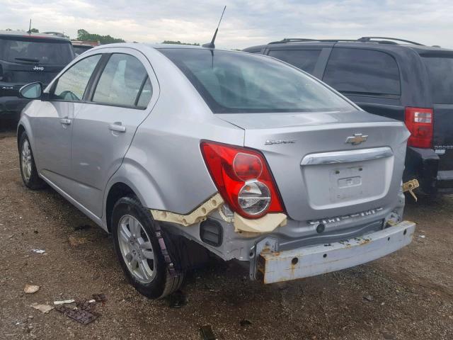 1G1JA5SH8C4222874 - 2012 CHEVROLET SONIC LS SILVER photo 3