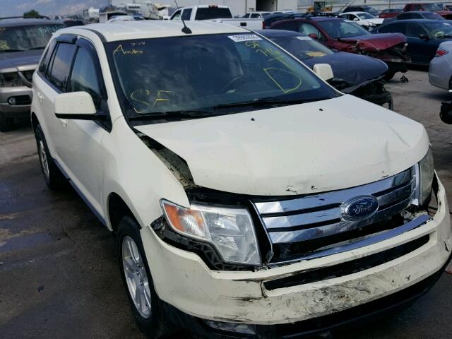 2FMDK38C78BB33131 - 2008 FORD EDGE SEL CREAM photo 1