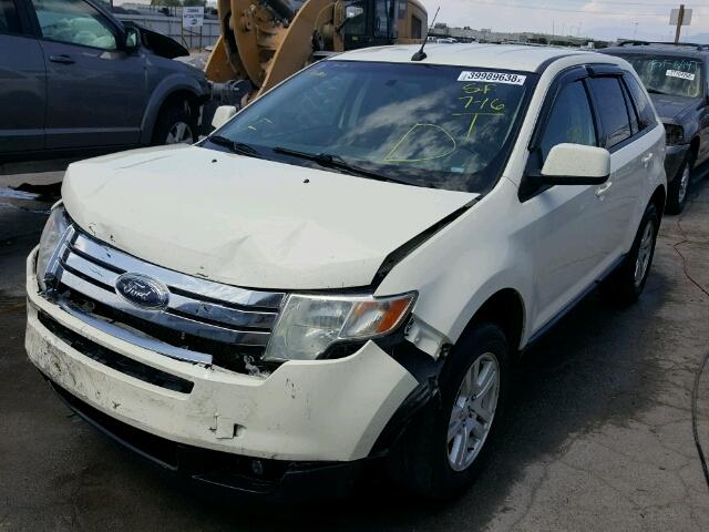 2FMDK38C78BB33131 - 2008 FORD EDGE SEL CREAM photo 2