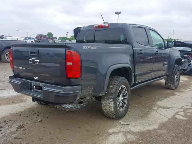 1GCGTEEN1H1264888 - 2017 CHEVROLET COLORADO Z GRAY photo 4