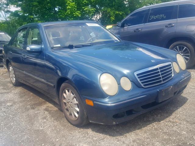 WDBJF65J11B354749 - 2001 MERCEDES-BENZ E 320 TURQUOISE photo 1