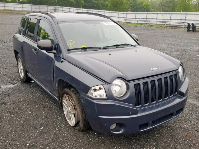 1J8FF47W67D261106 - 2007 JEEP COMPASS CHARCOAL photo 1