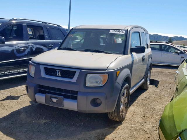 5J6YH18665L003334 - 2005 HONDA ELEMENT EX TAN photo 2