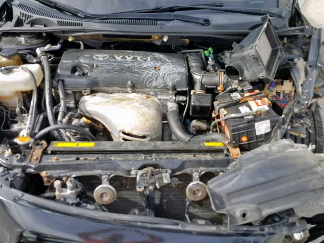 JTKDE177750060093 - 2005 TOYOTA SCION TC შავი ფოტო 7