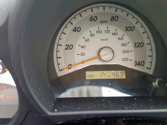 JTKDE177750060093 - 2005 TOYOTA SCION TC შავი ფოტო 8