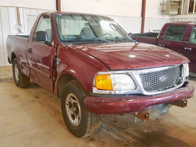 2FTRF17W44CA55264 - 2004 FORD F-150 HERI MAROON photo 1