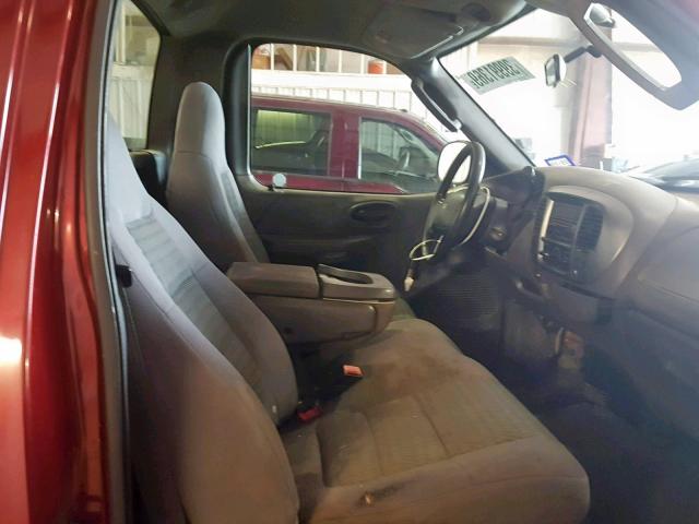 2FTRF17W44CA55264 - 2004 FORD F-150 HERI MAROON photo 5