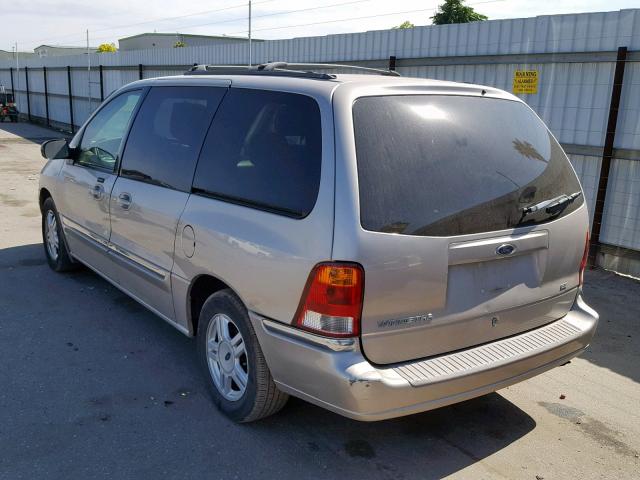 2FMZA524X3BB84380 - 2003 FORD WINDSTAR S GOLD photo 3