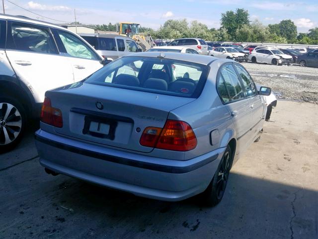 WBAEW53455PN39533 - 2005 BMW 330 XI SILVER photo 4