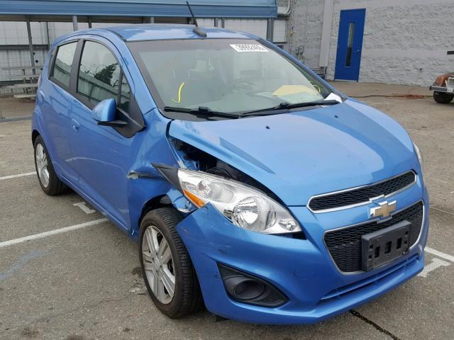 KL8CB6S90DC570907 - 2013 CHEVROLET SPARK LS BLUE photo 1