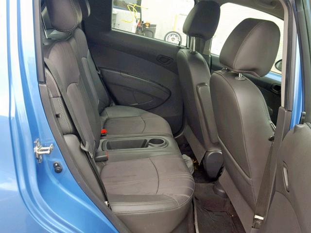 KL8CB6S90DC570907 - 2013 CHEVROLET SPARK LS BLUE photo 6