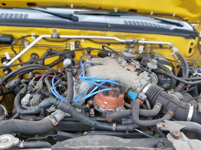 5N1ED28Y43C691466 - 2003 NISSAN XTERRA XE YELLOW photo 7