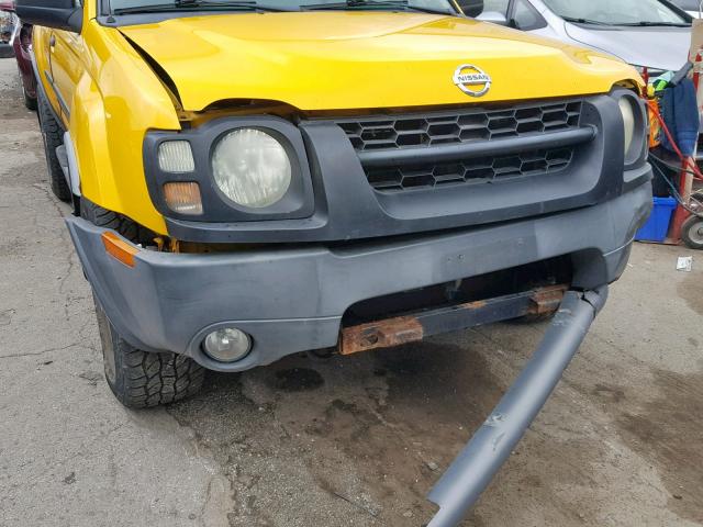 5N1ED28Y43C691466 - 2003 NISSAN XTERRA XE YELLOW photo 9