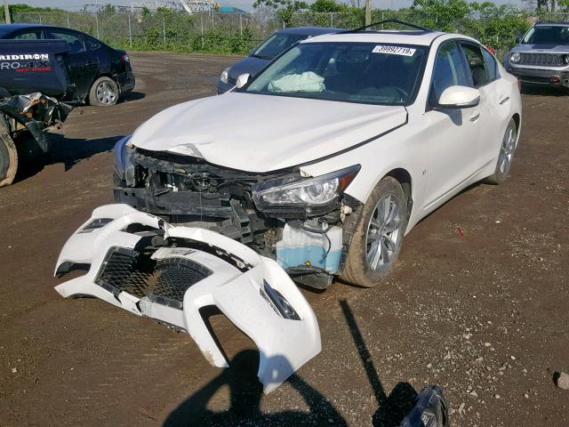 JN1BV7AR5EM706867 - 2014 INFINITI Q50 BASE WHITE photo 2