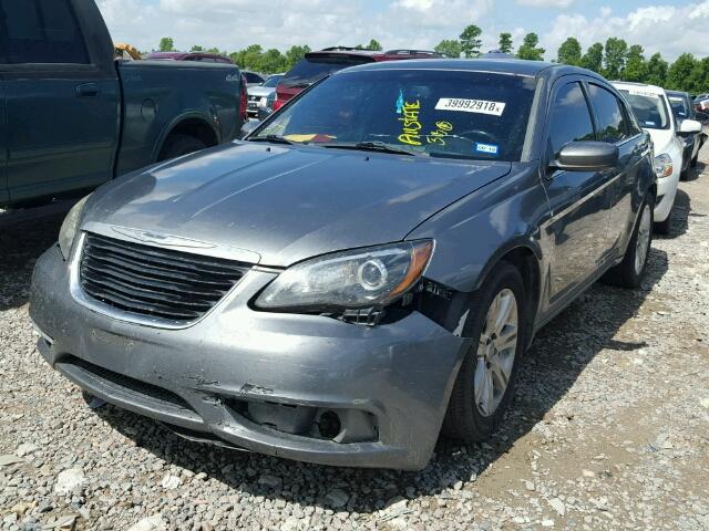 1C3BC1FB7BN619638 - 2011 CHRYSLER 200 TOURIN GRAY photo 2