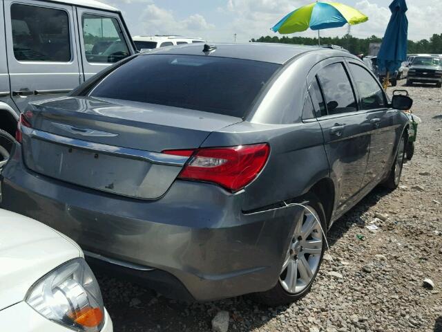 1C3BC1FB7BN619638 - 2011 CHRYSLER 200 TOURIN GRAY photo 4