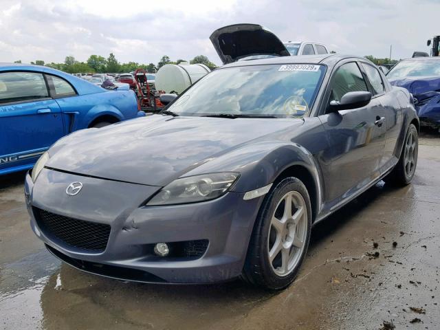 JM1FE173070211064 - 2007 MAZDA RX8 SILVER photo 2