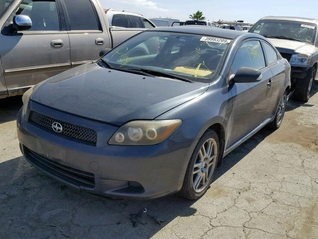 JTKDE167080232468 - 2008 TOYOTA SCION TC BLUE photo 2