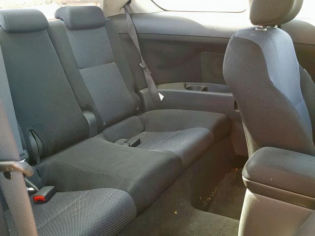JTKDE167080232468 - 2008 TOYOTA SCION TC BLUE photo 6