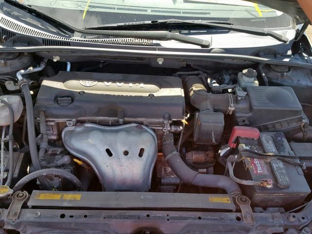 JTKDE167080232468 - 2008 TOYOTA SCION TC BLUE photo 7