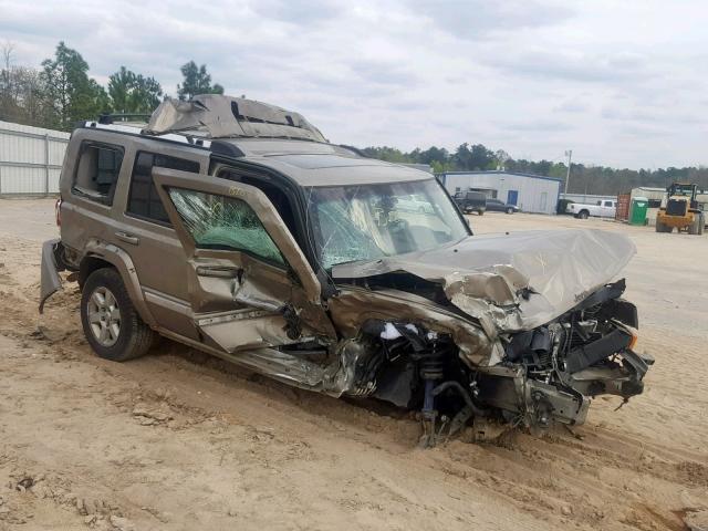 1J8HG58N46C204893 - 2006 JEEP COMMANDER TAN photo 9