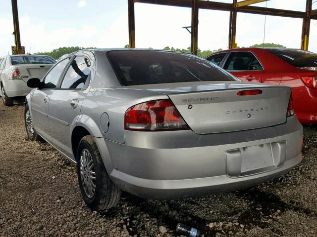 1C3EL46R12N350760 - 2002 CHRYSLER SEBRING LX SILVER photo 3