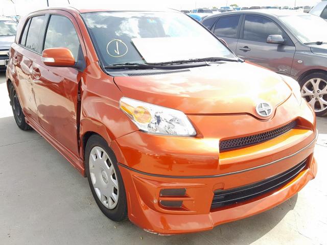 JTKKU10408J029843 - 2008 SCION XD ORANGE photo 1