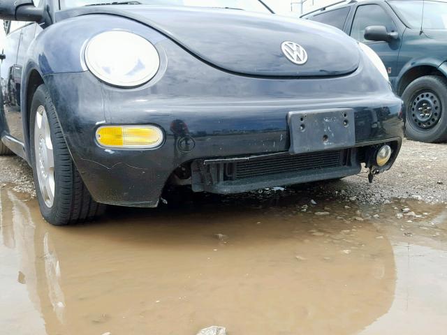 3VWCB21C71M474552 - 2001 VOLKSWAGEN NEW BEETLE Qara foto 9